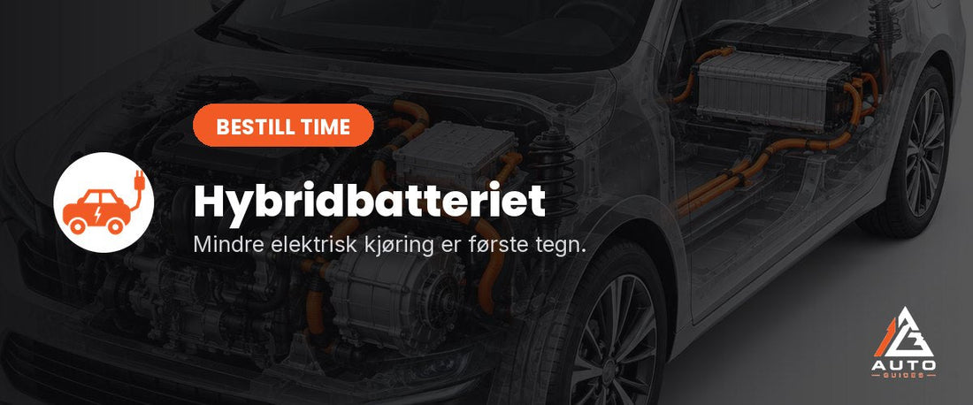 Tegn på feil på hybridbatteriet