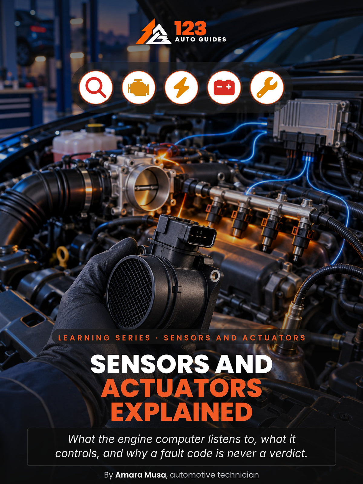 Sensors and Actuators Explained, cover