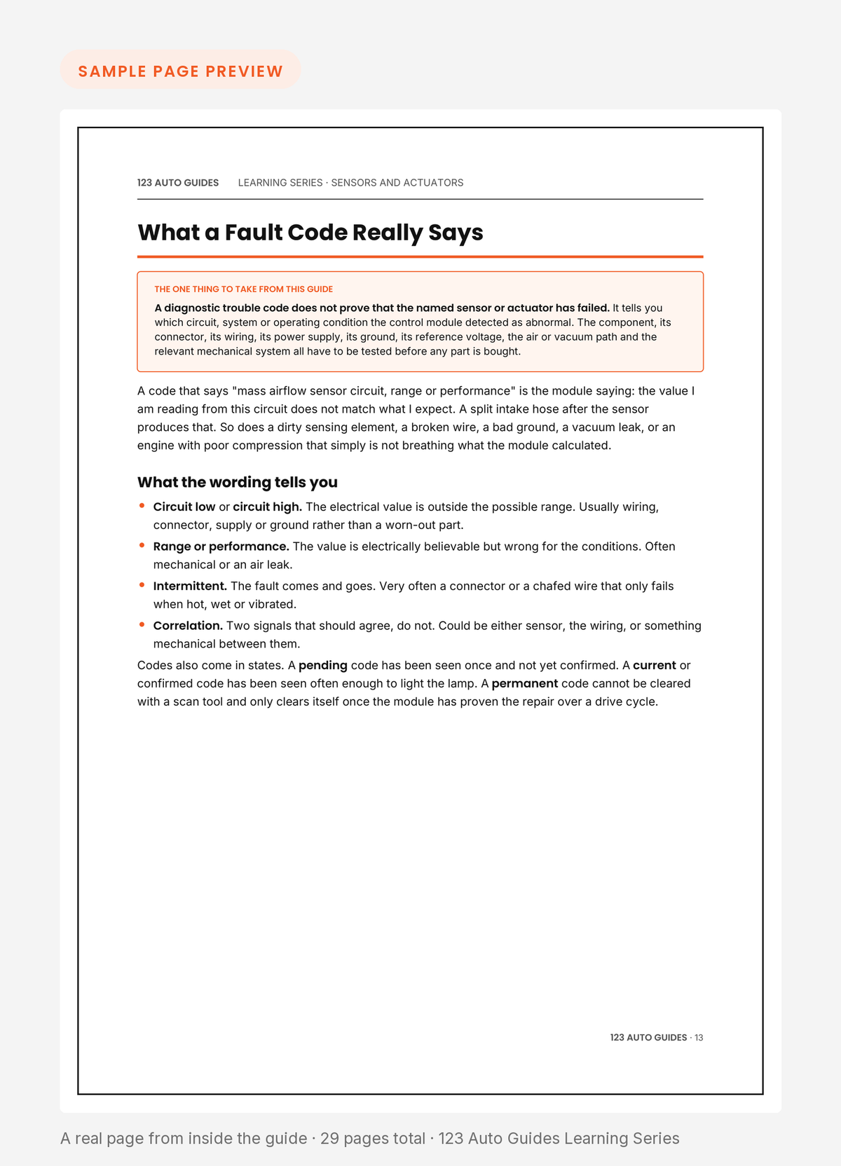 Sample page from Sensors and Actuators Explained