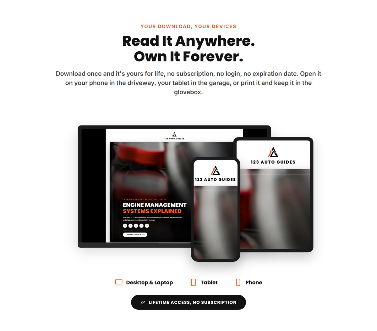Read it anywhere – Engine Management Systems on desktop, tablet and phone