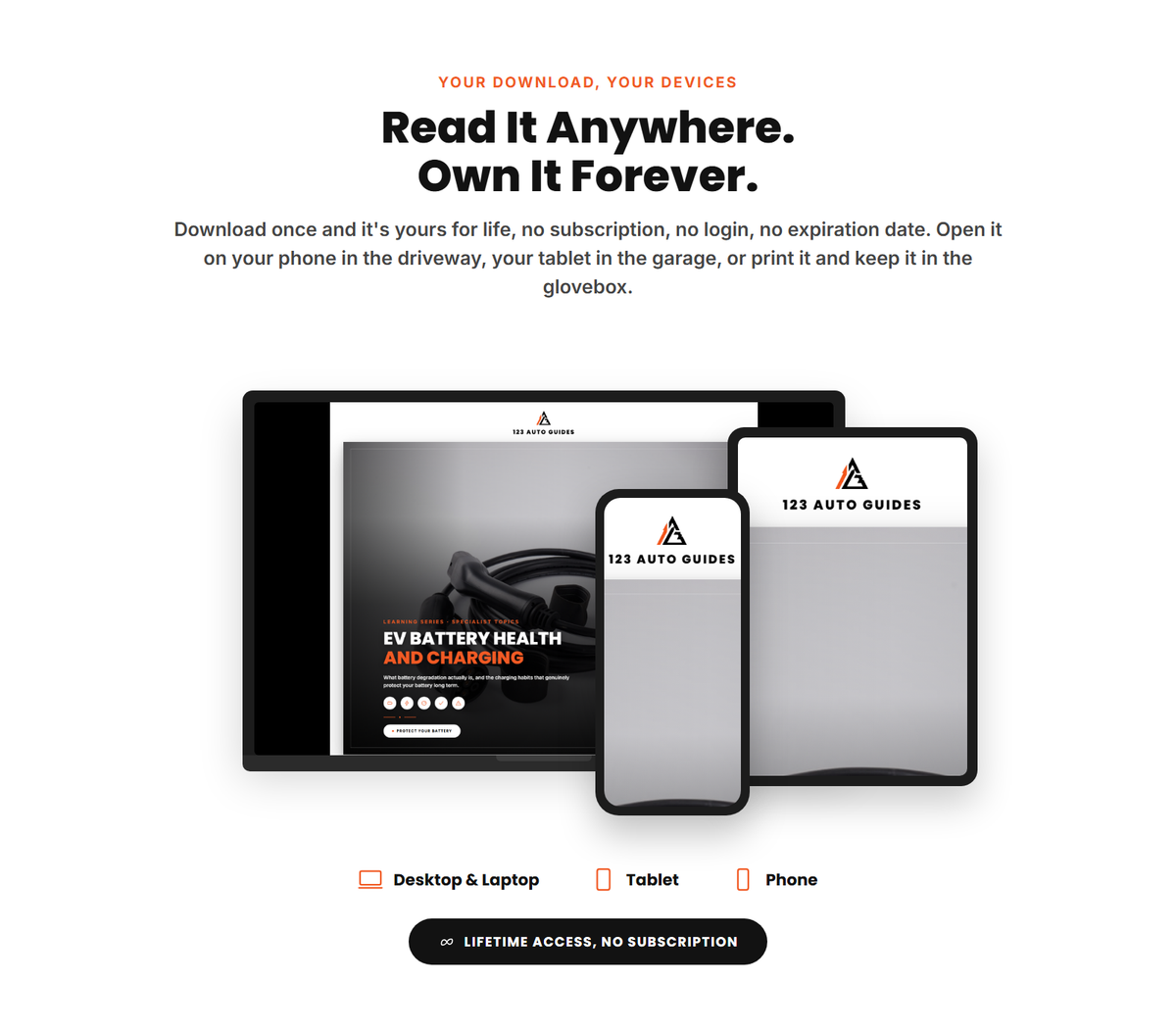 Read it anywhere – EV Battery Health and Charging on desktop, tablet and phone