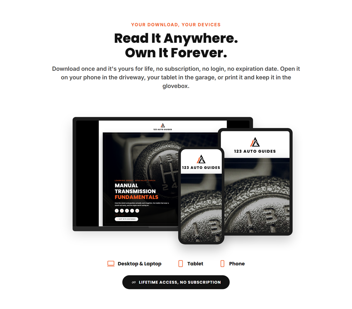 Read Manual Transmission Fundamentals on phone, tablet or computer