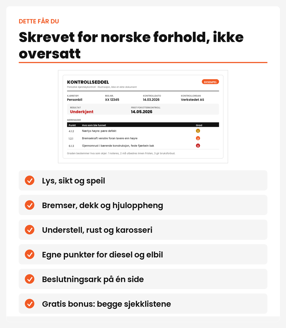 28 sider om EU-kontrollen