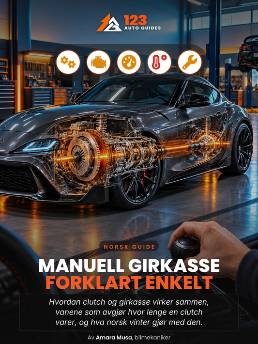 Manuell girkasse forklart enkelt, omslag
