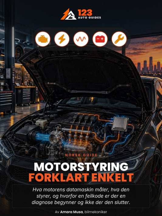 Motorstyring forklart enkelt, omslag