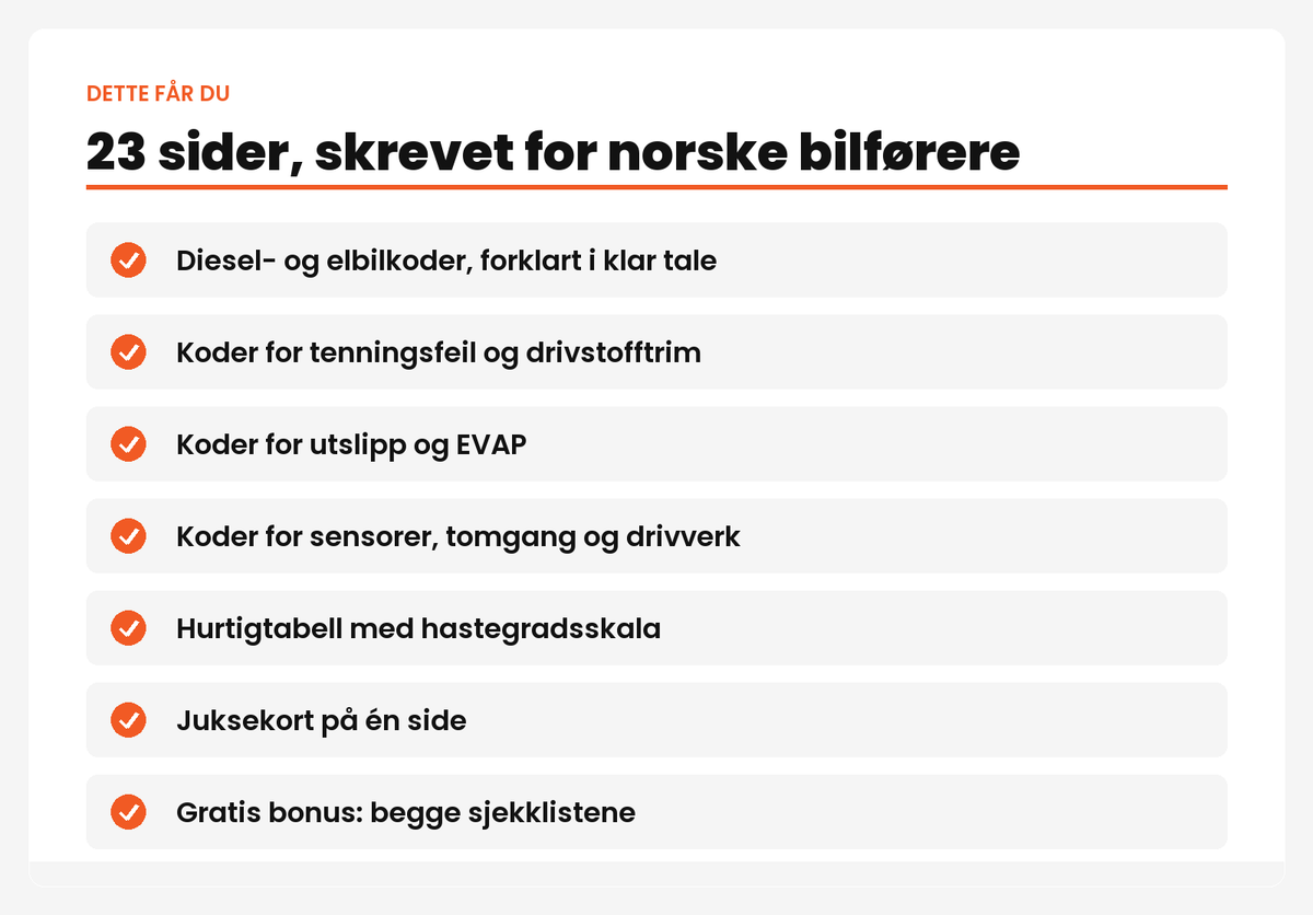 Dette får du