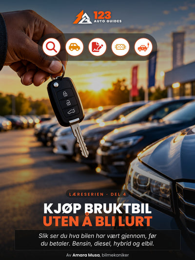 Kjop bruktbil trygt, omslag
