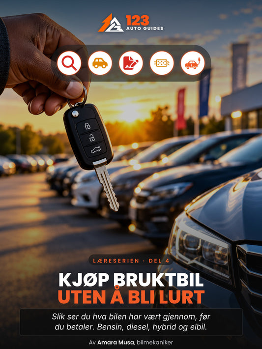 Kjop bruktbil trygt, omslag
