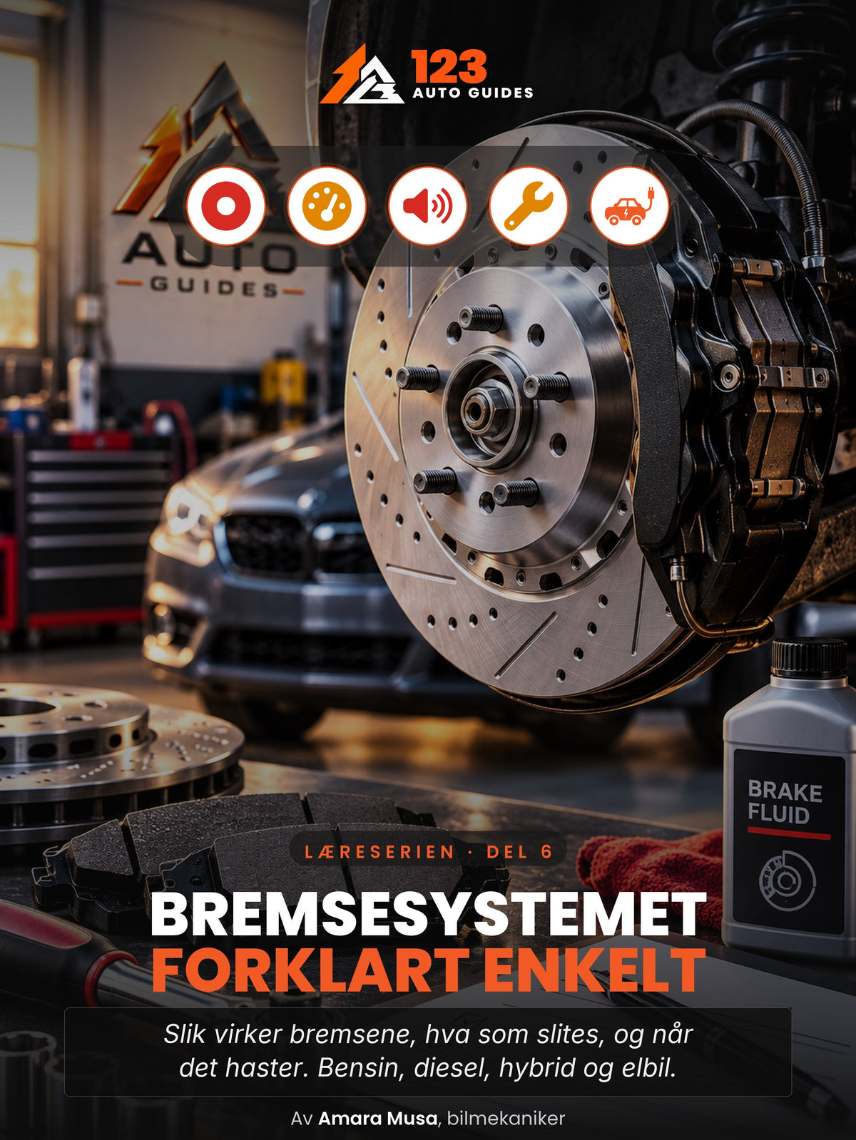 Bremsesystemet forklart enkelt, omslag