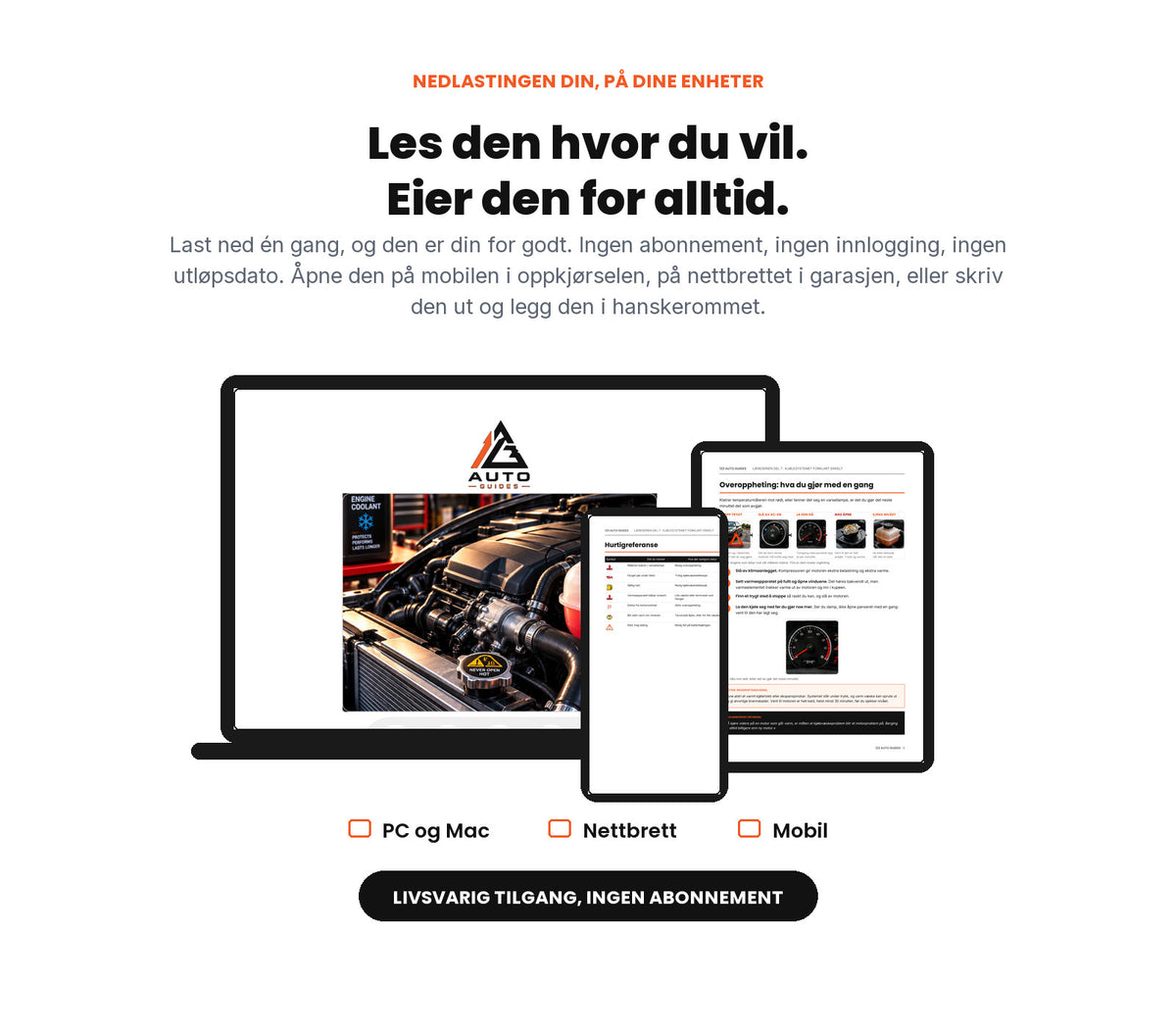 Les den hvor du vil, eier den for alltid