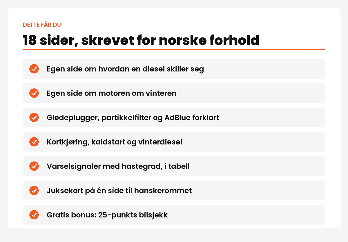 Dette får du
