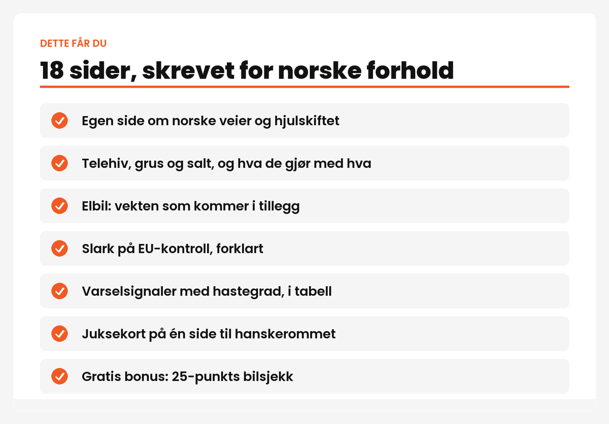 Dette får du